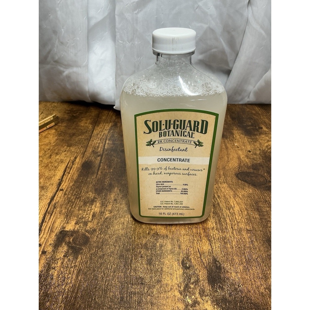 Melaleuca Sol-U-Guard‎ Botanical 2X Concentrate Disinfectant 16 oz Bottle